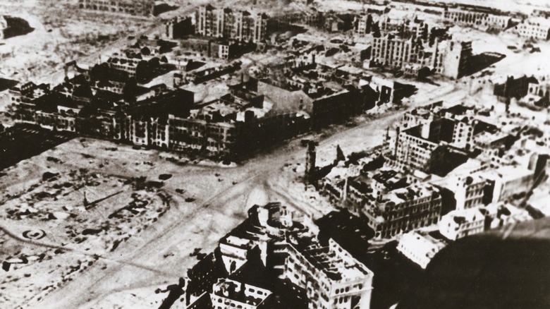 Les ruines de Stalingrad