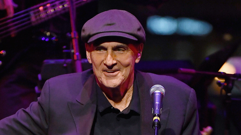 James Taylor en pleine performance