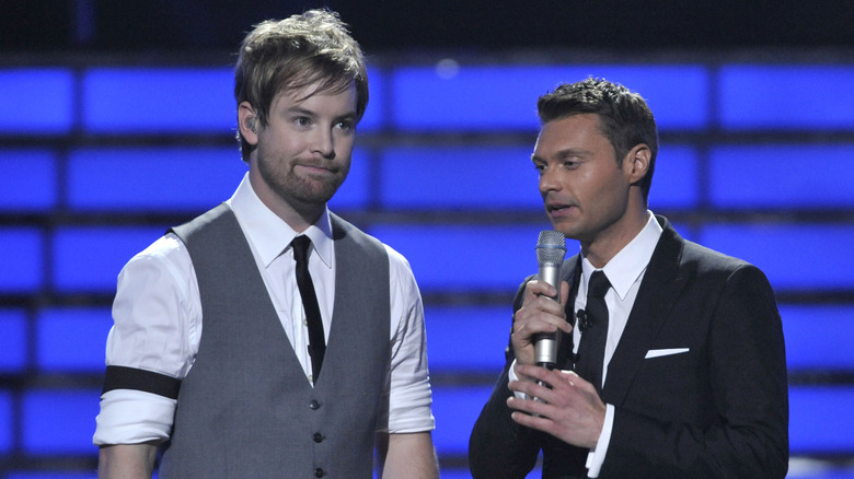 Ryan Seacrest interviewe David Cook