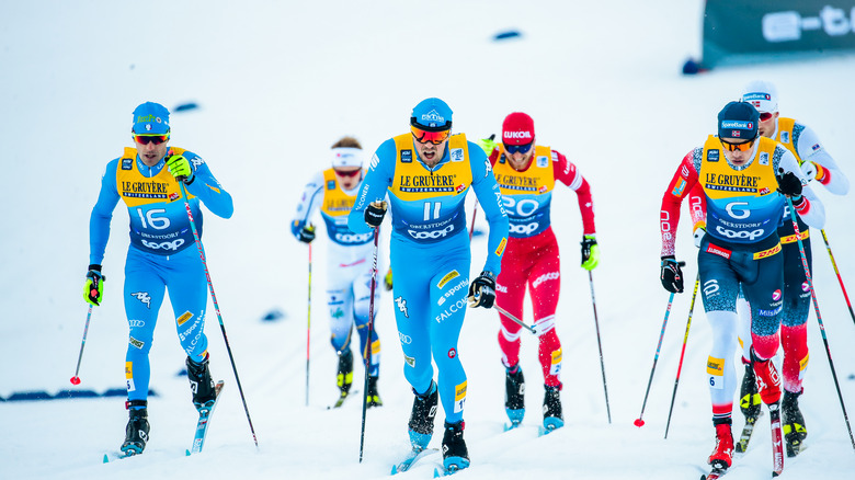 Course de ski de fond