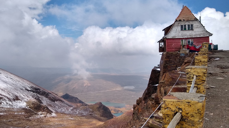 Ruines de la station de ski de Chacaltaya