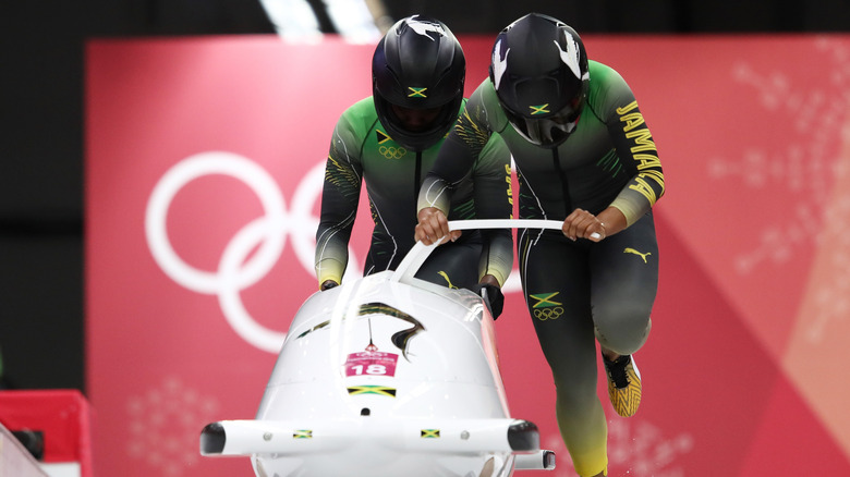 L'équipe de bobsleigh jamaïcaine