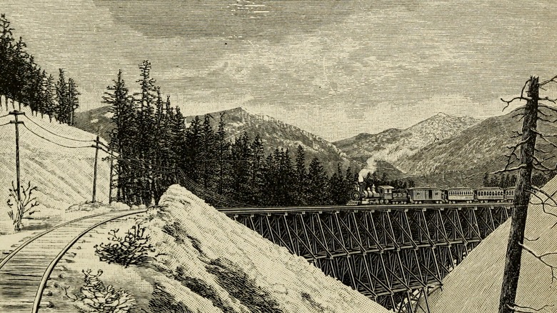 Northern Pacific Railway passenger train