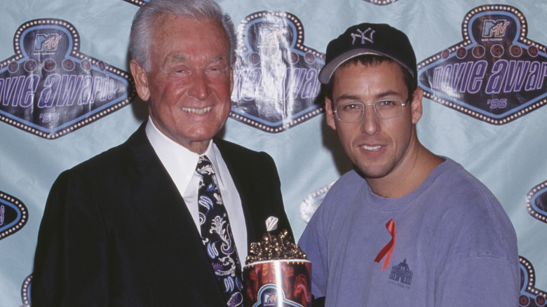 Bob Barker and Adam Sandler, 1996