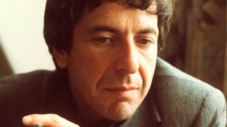 portrait de Leonard Cohen vers 1974