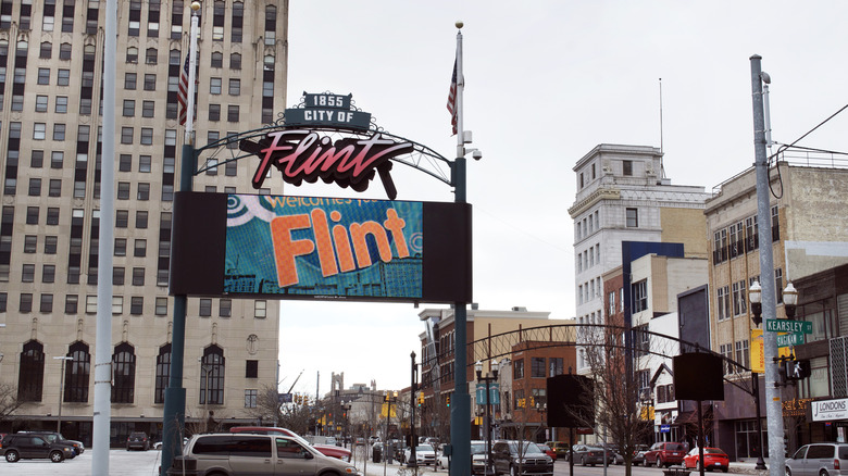 Centre-ville de Flint, Michigan