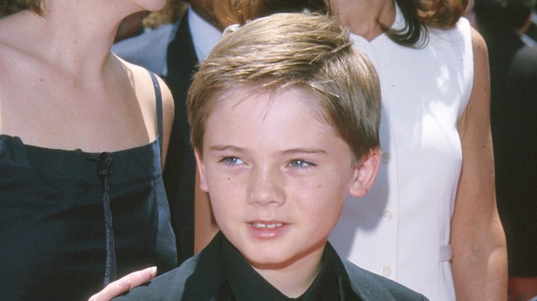 Jake Lloyd attending the 'Star Wars Episode I: The Phantom Menace' Los Angeles premiere in 1999.