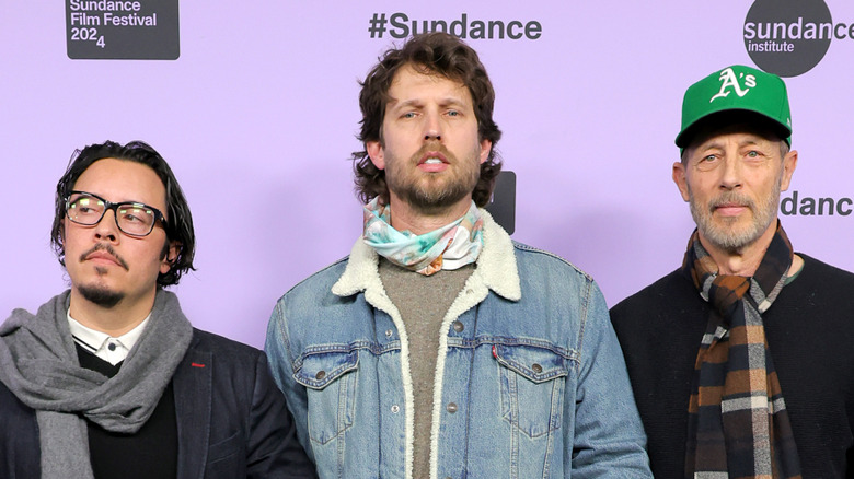 Jon Heder et ses co-stars au festival de Sundance