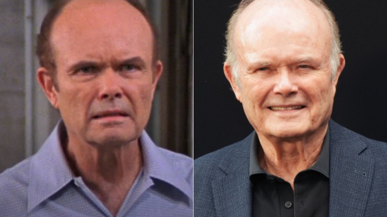 Kurtwood Smith as Red on That 70s Show, in suit squinting into camera 2020s