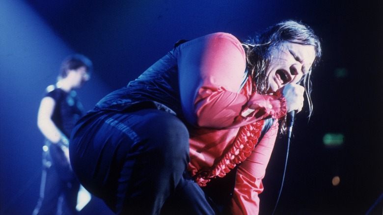 Meat Loaf en train de chanter