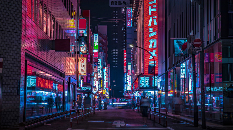 Tokyo la nuit