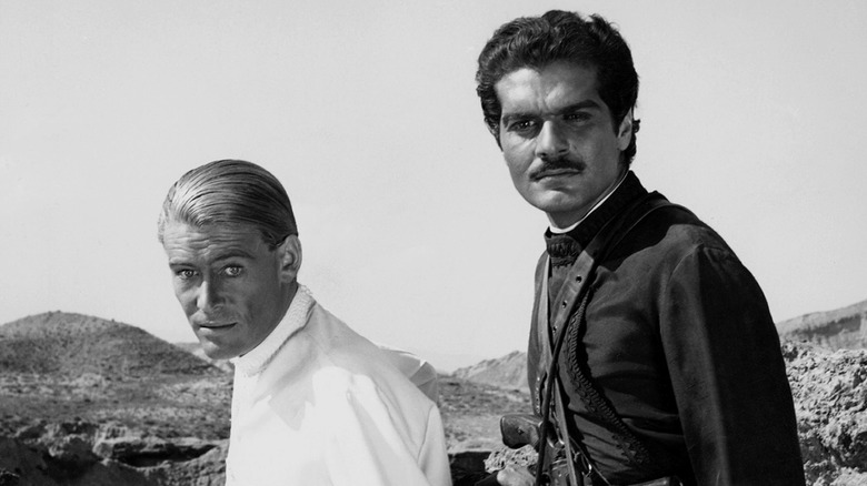 Peter O'Toole and Omar Sharif