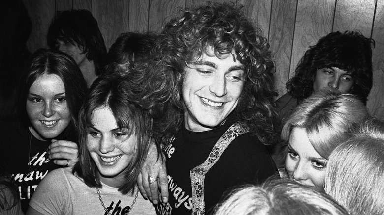 Robert Plant avec les Runaways en 1976