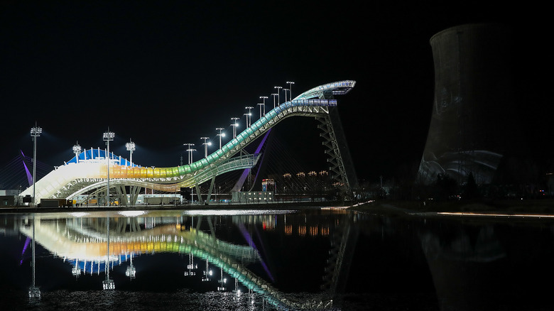 Big Air Shougang, site de snowboard à Beijing