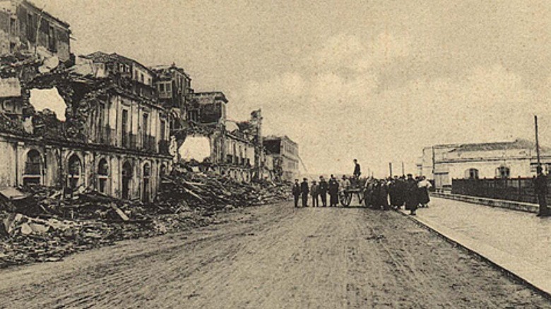 Conséquences du tremblement de terre de Messine de 1908