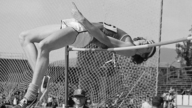 Dick Fosbury flopping