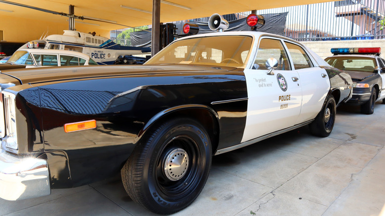 Old LAPD police cruiser