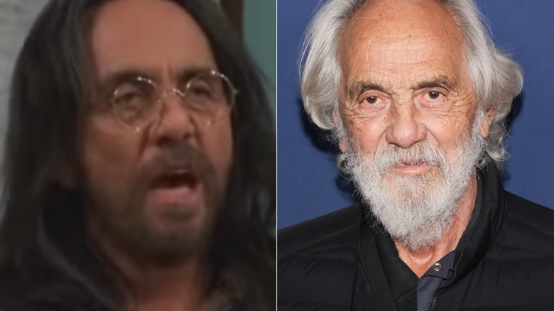 Tommy Chong as Leo on That 70s Show, smirking with white hair 2020s