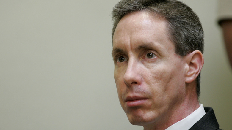 Warren Jeffs au regard sévère