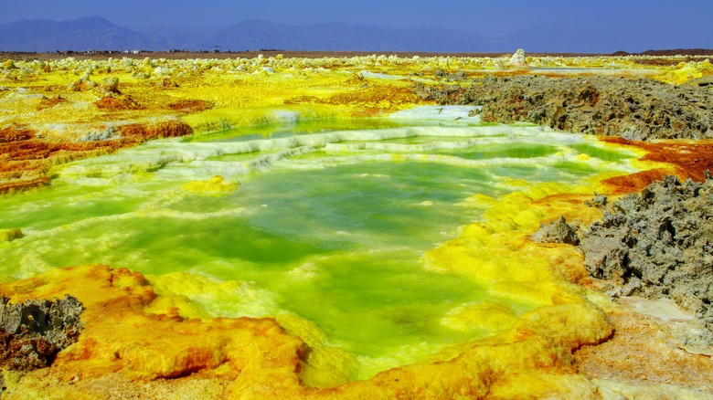 Sources chaudes du désert Danakil