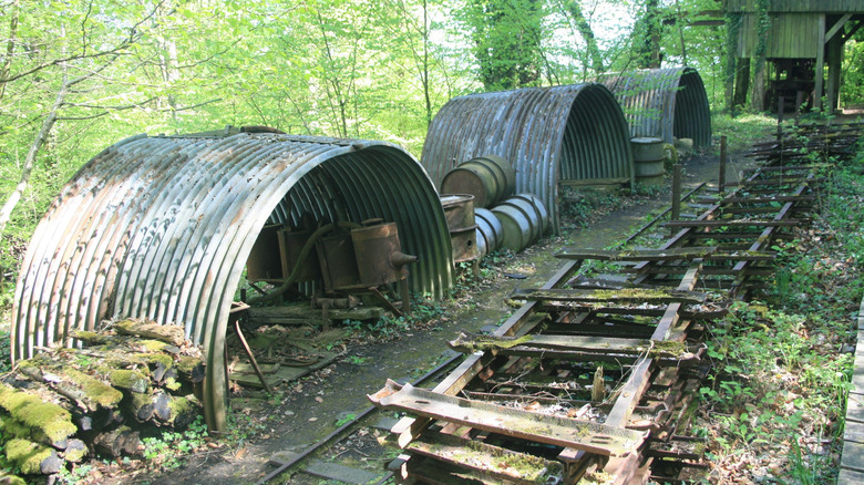 Vestiges de la guerre entre Allemands et Français