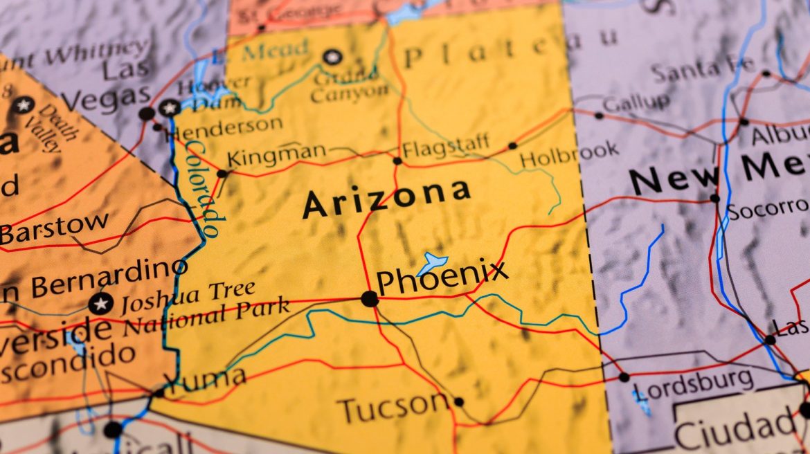 Comment la forme de l'Arizona a été décidée