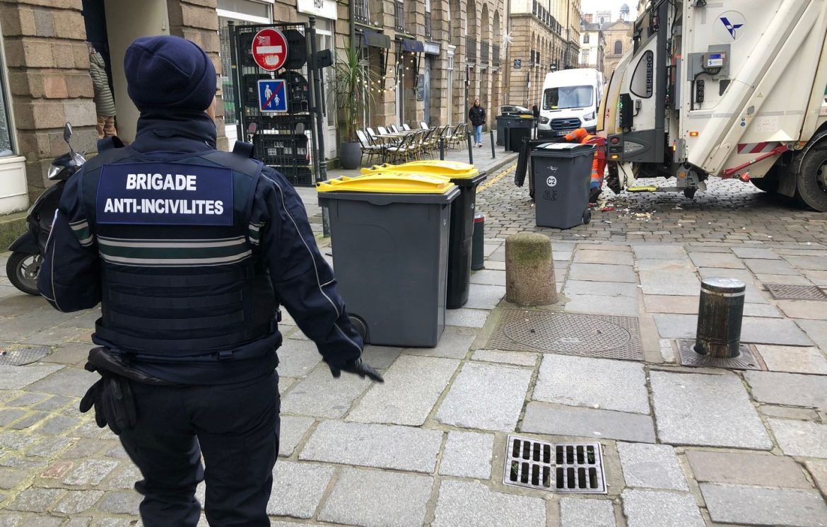 Rennes : 8.000 verbalisations par la brigade anti-incivilités