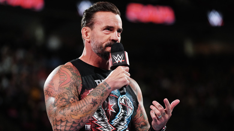 CM Punk lors d'un événement de la WWE