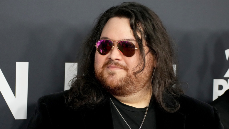 Wolfgang Van Halen wearing sunglasses at the 2024 MusiCares Person of the Year