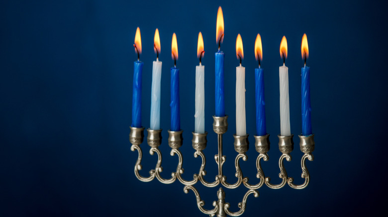 Menorah de Hanukkah