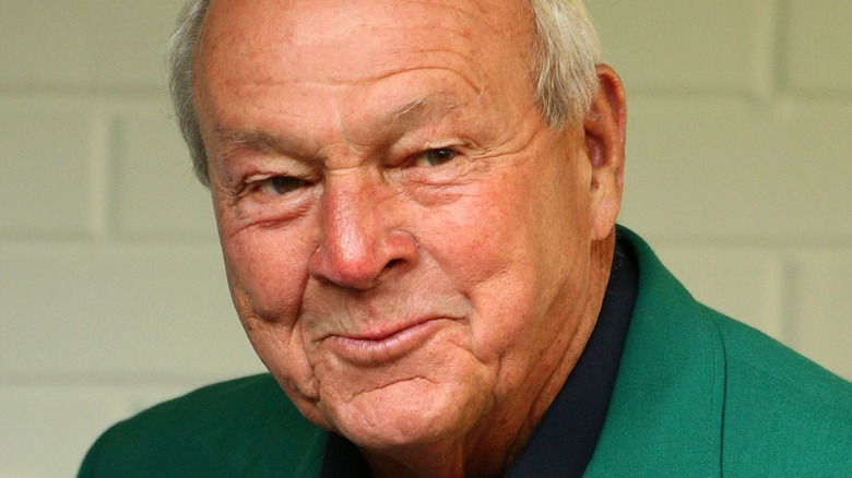 Arnold Palmer dans veste de Masters