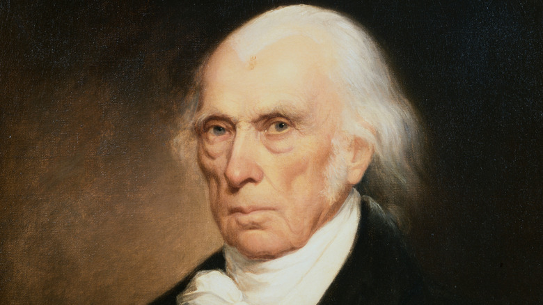 Un portrait de James Madison âgé