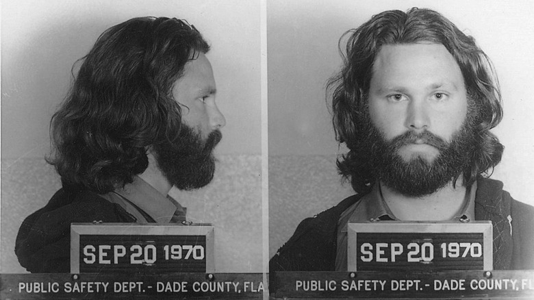 Jim Morrison mugshot