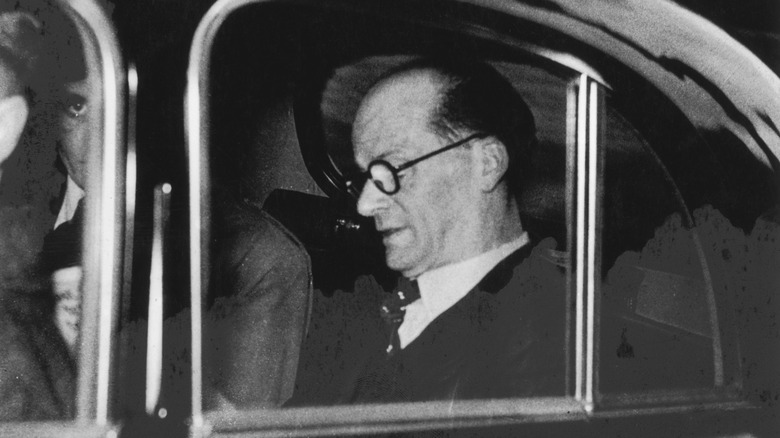 John Christie dans la voiture