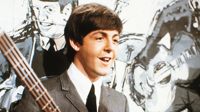 Paul McCartney souriant