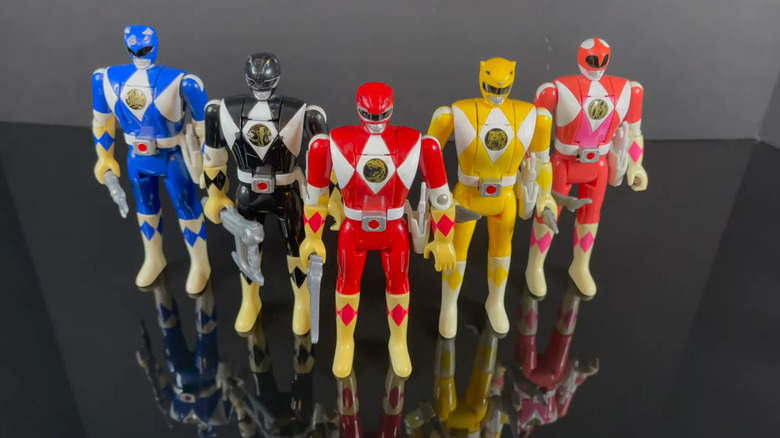 Figurines des Power Rangers