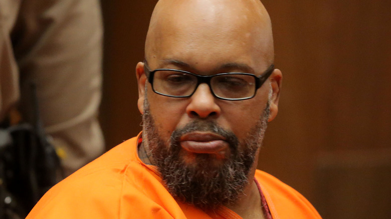 Suge Knight lors de la procédure judiciaire