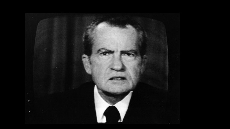 Richard Nixon à la télévision