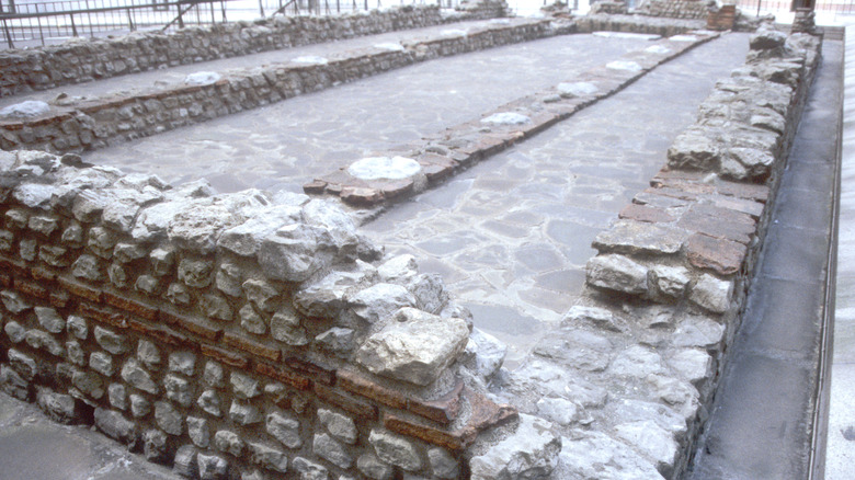 Temple de Mithras reconstruit à Londres