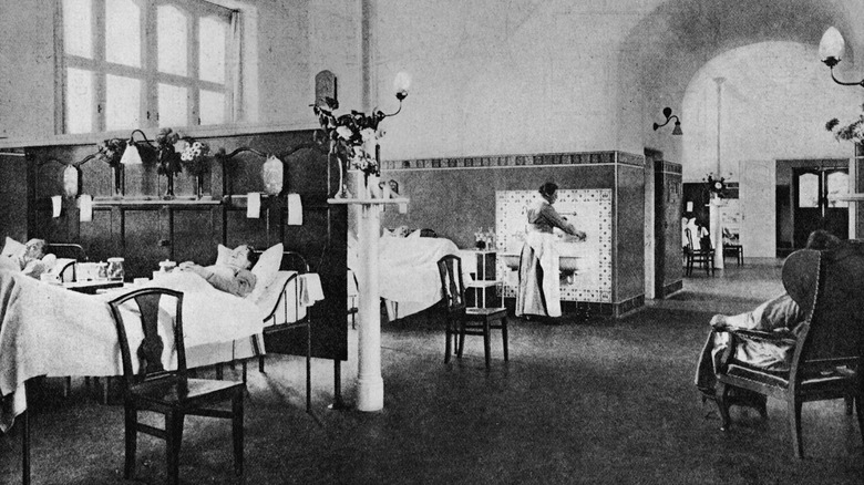 patients in a hospital