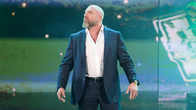 Triple H sur scène