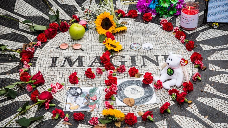 Mémorial John Lennon à Strawberry Fields