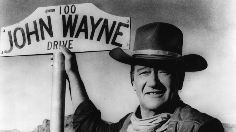 John Wayne signage