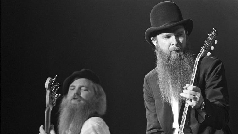 Dusty Hill et Billy Gibbons de ZZ Top