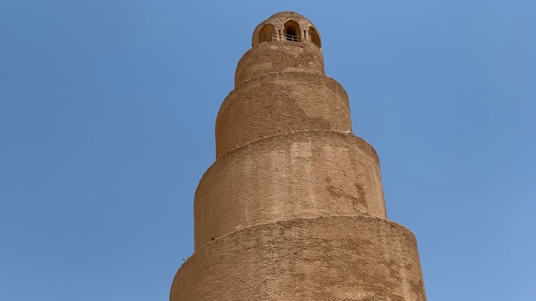 La tour survivante de la Grande Mosquée