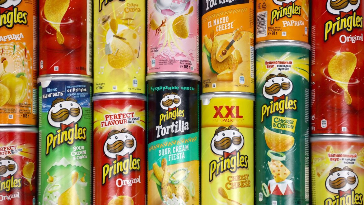 Les cendres du créateur des Pringles dans une canette