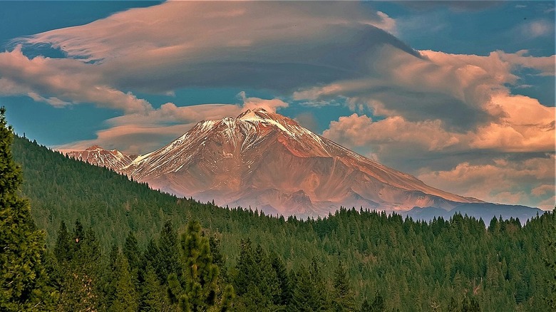 Vue du Mont Shasta