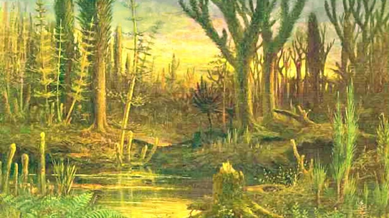 Forêt de l'ère dévonienne