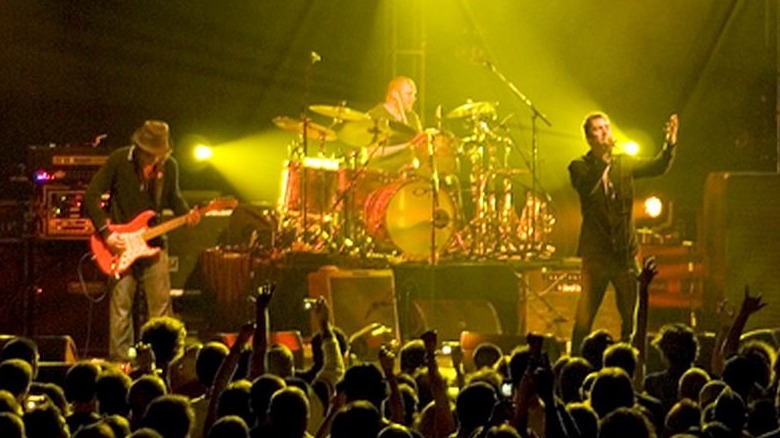 The Verve en concert au Madison Square Garden en 2008