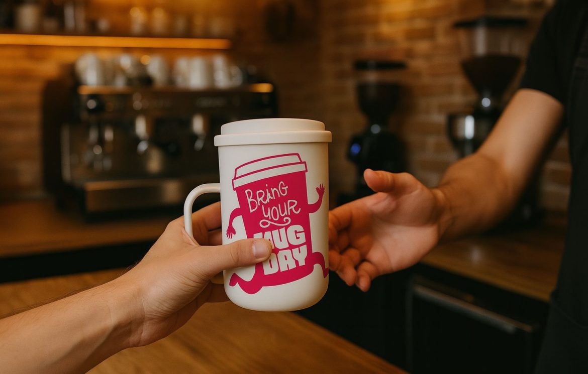 Gagnez votre tasse 20 Minutes pour le Bring Your Mug Day